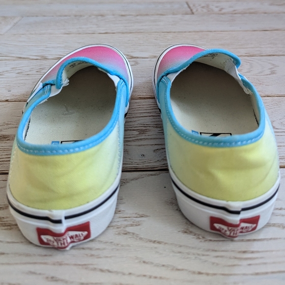 VANS Ombre Multicolored Ultracush Unisex Slip SF On Shoes/Sneakers  Sz M4.5/W6.0 - Picture 5 of 7